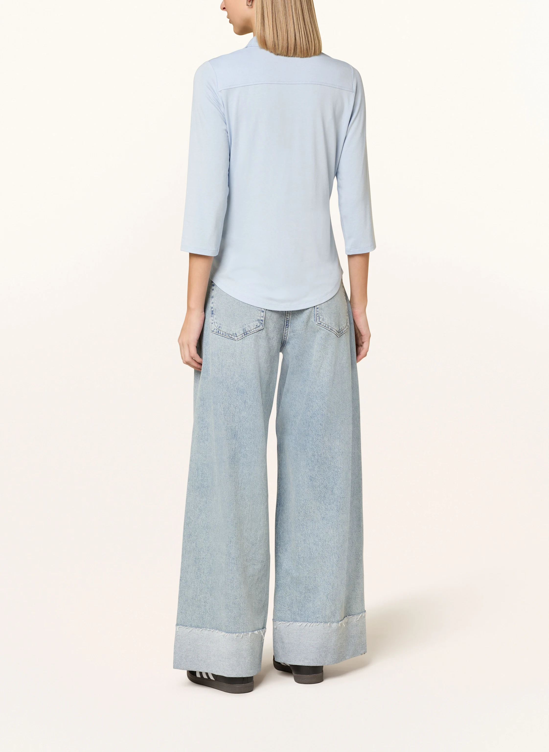 Marc O'Polo Hemdbluse aus Jersey mit 3/4-Arm