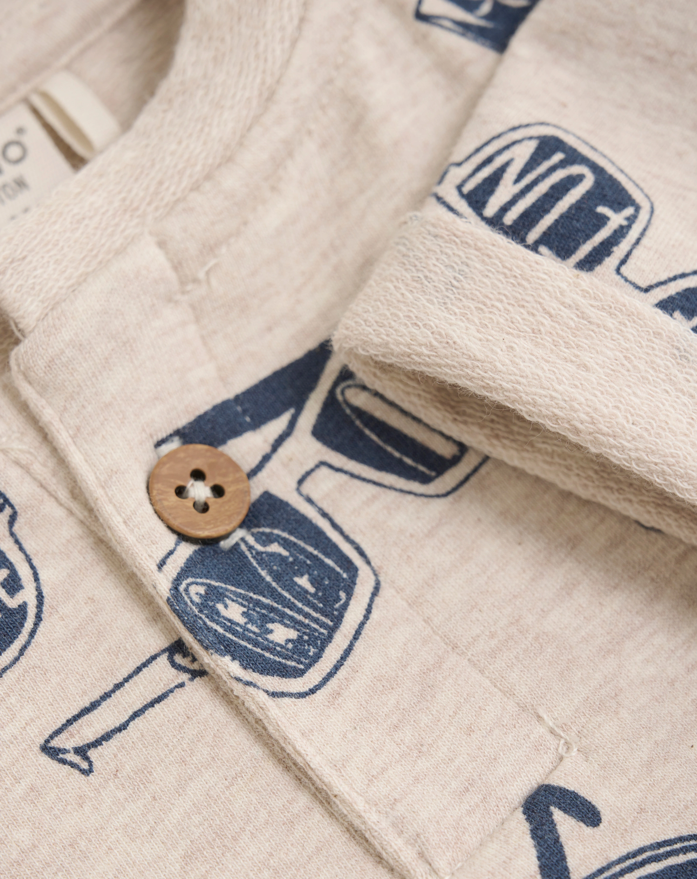 T-shirt SUNGLASSES in beige melange