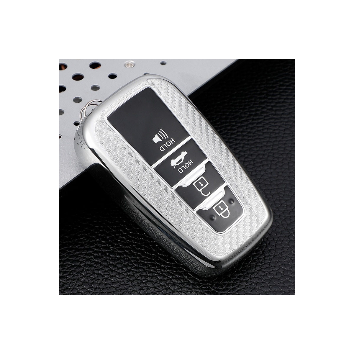 Bilnøkkeldeksel for Toyota/Corolla/Asia Dragon/Camry/Ralink/Yize/CHR/RAV4 4-knapp