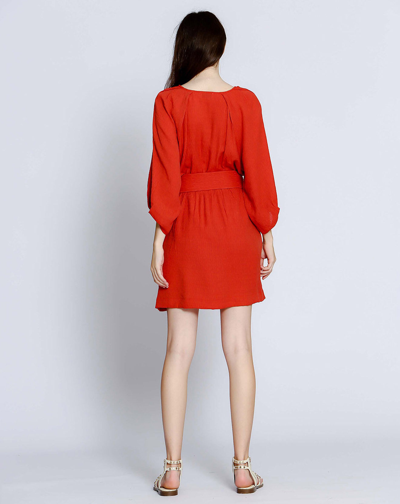 See u Soon Robe Elsa  rouge