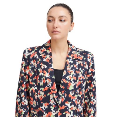 Veste femme Ihkate Print Oversize ICHI