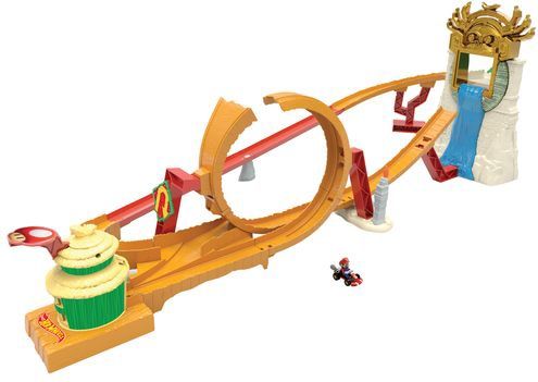 Hot Wheels Super Mario Bros Jungle Race - Speelgoed auto racebaan