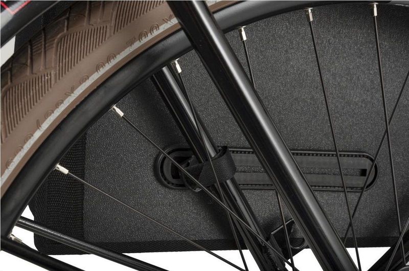 Fastrider Canvas 37 Dubbele Fietstas Zwart - 65L