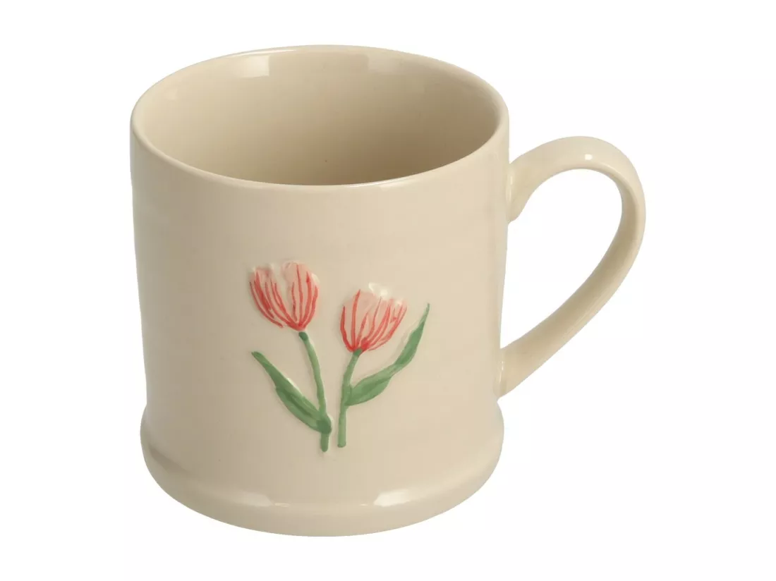 Tasse Tuval beige clair 8.5 x 12 x 8.5