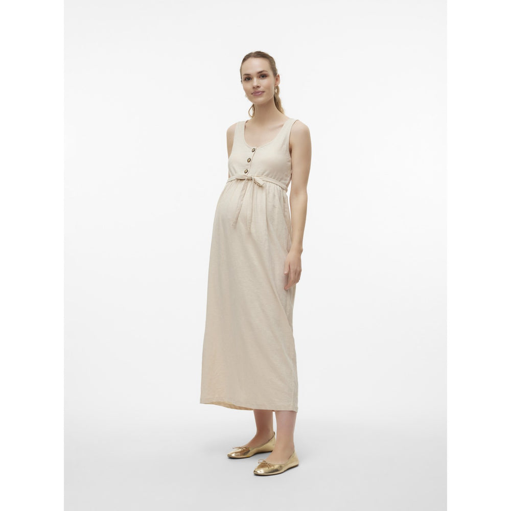 Køb Mama;licious French Oak Evi Lia Ankle Kjole Noos