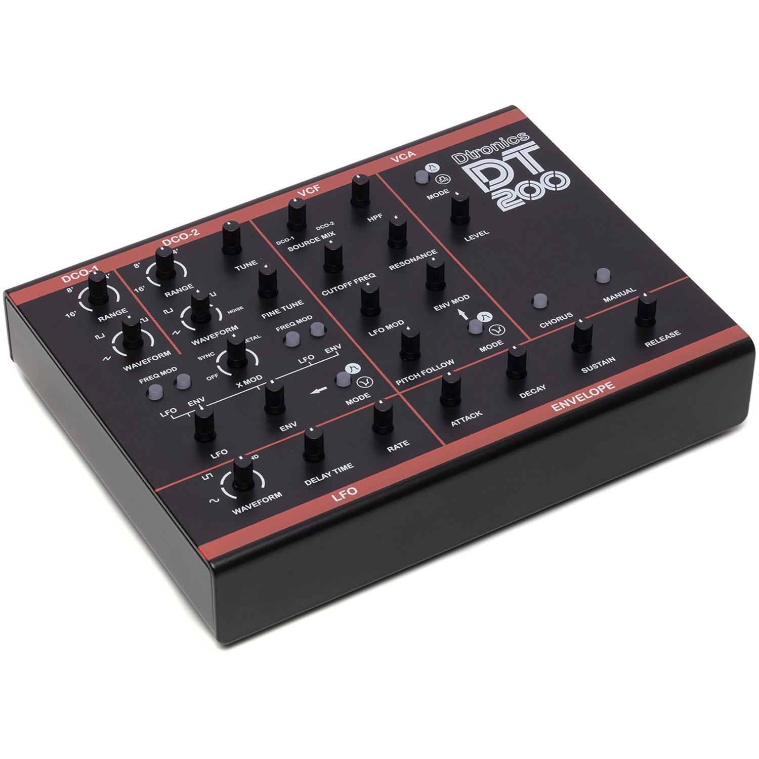 Dtronics DT-200 V3 controller voor Roland MKS-30, JX-3P en GR-700
