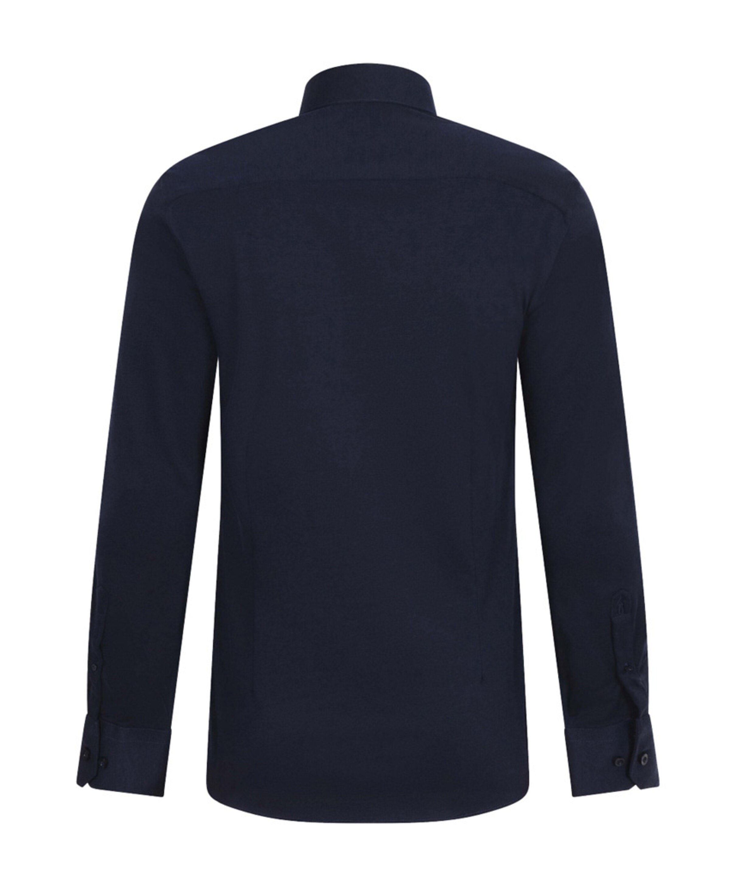 Cavallaro Napoli Heren overhemd lange mouw blauw