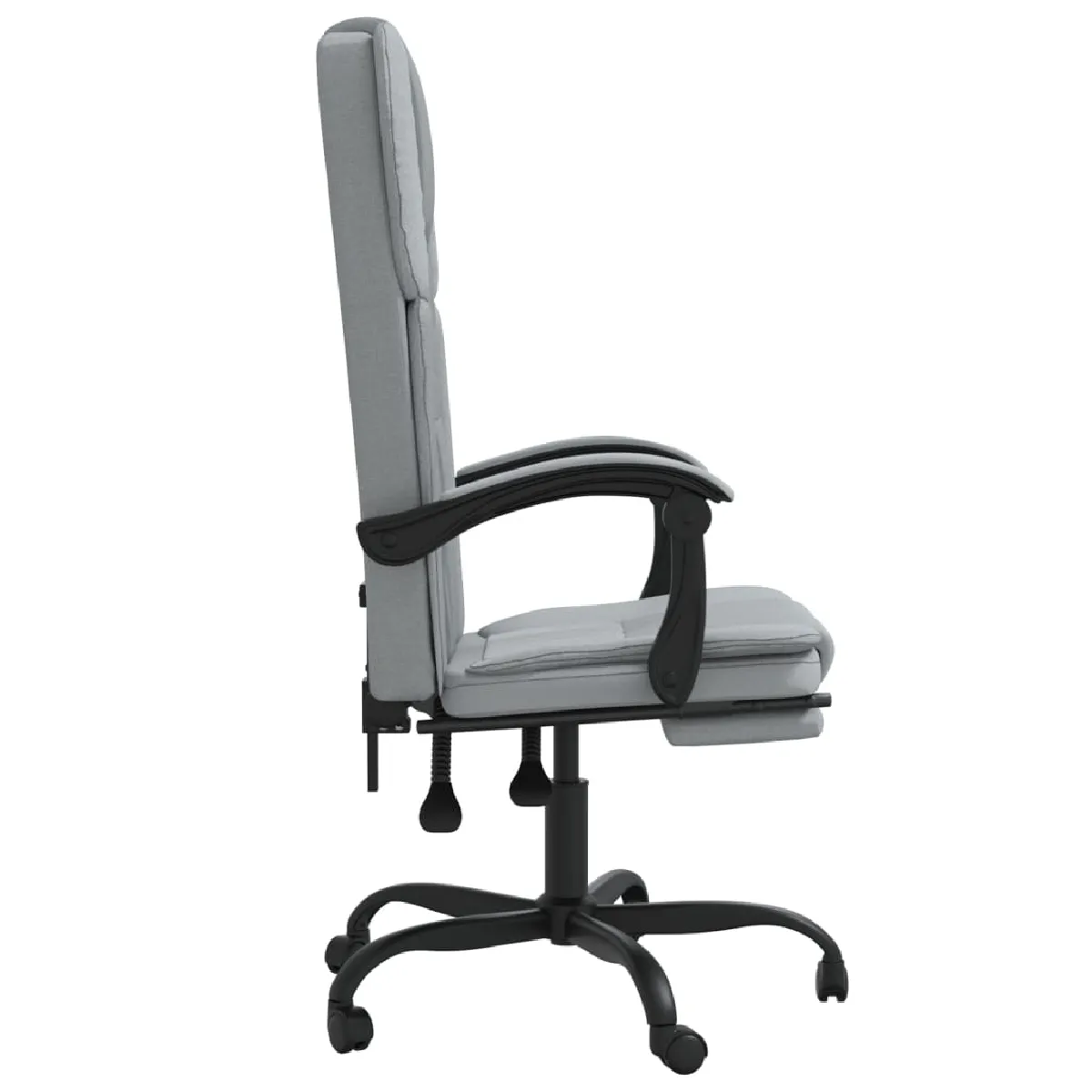 vidaXL Fauteuil inclinable de bureau - Gris clair