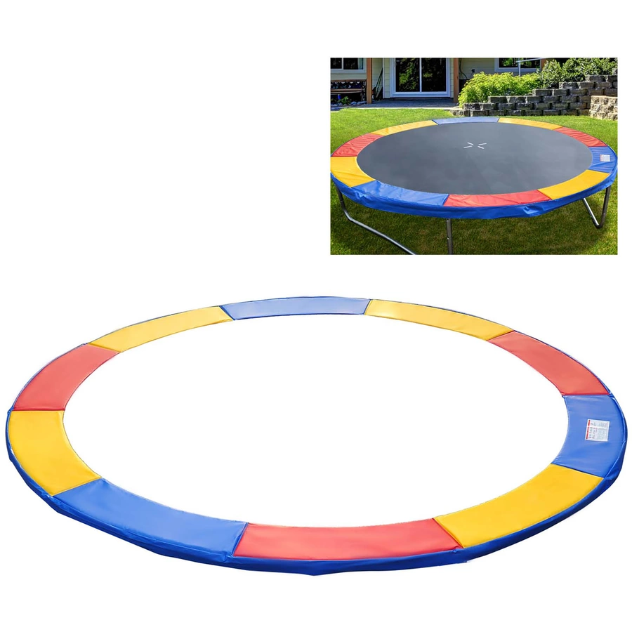 Outsunny Randabdeckung für Trampoline bunt