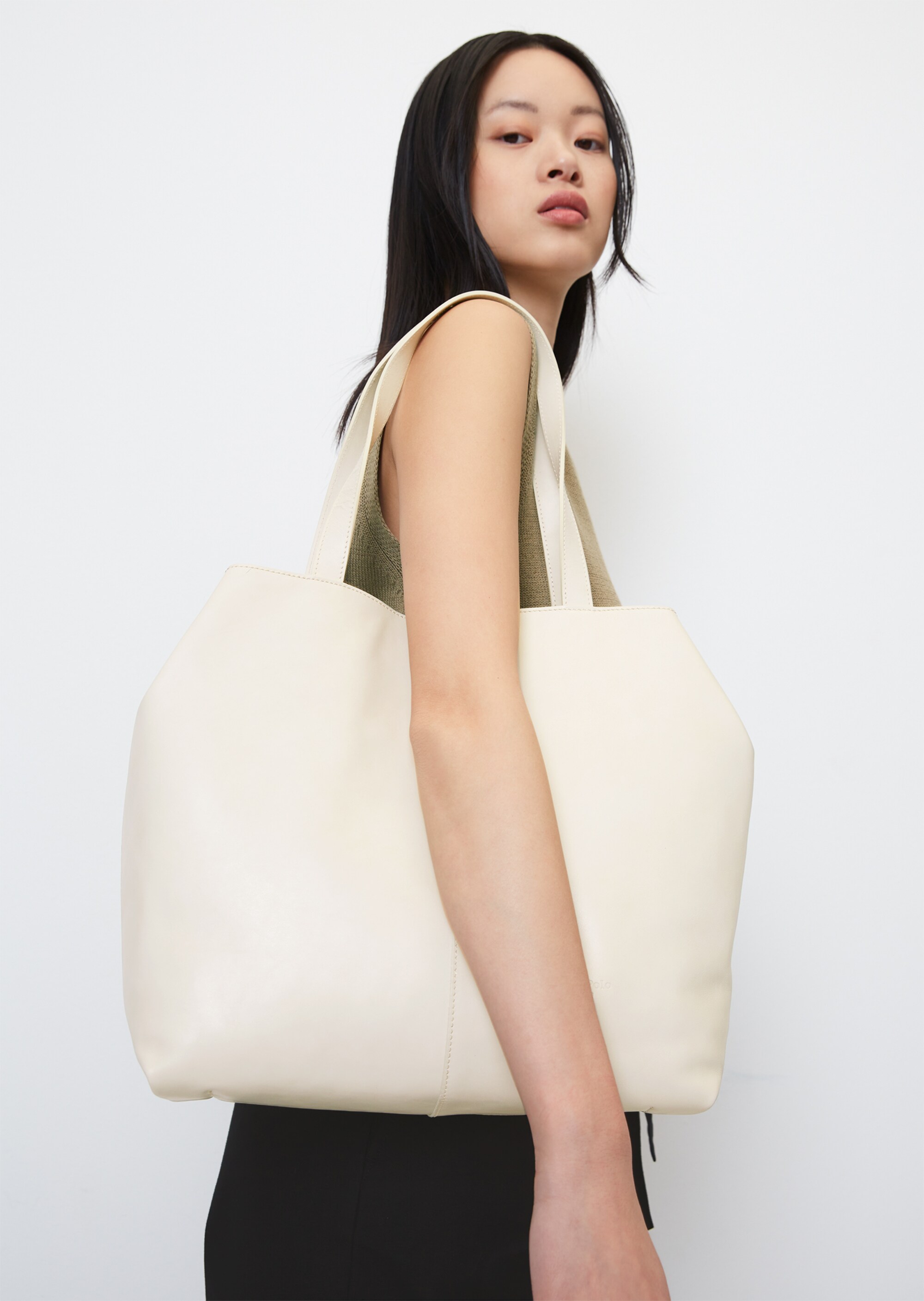 Shopper aus edlem Rindsleder