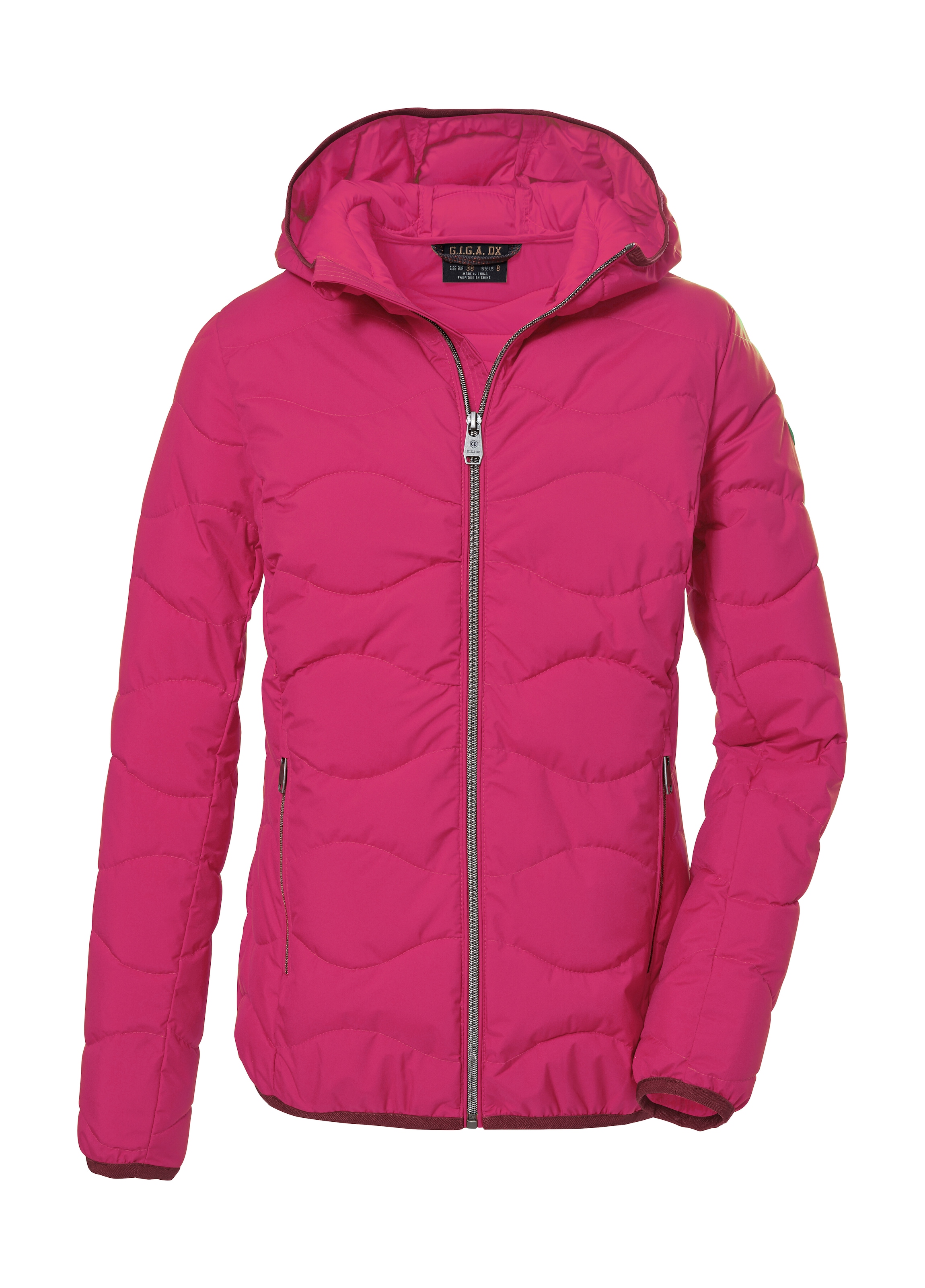 G.I.G.A. DX by killtec Steppjacke »GW 21 WMN QLTD JCKT« Elegante, wasserabweisende Damenjacke aus recycelten Materialien