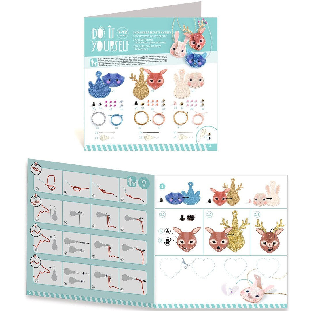 Djeco knutselset diy kettingen maken - dazzlers