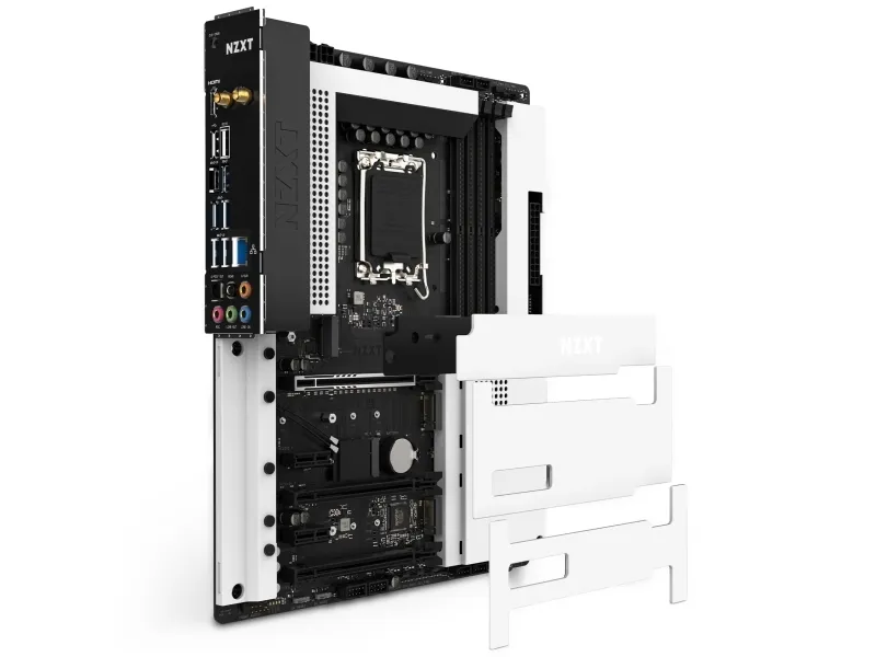 NZXT N7 Z790 - Bundkort - ATX - LGA1700 sokkel - Z790 Chipset - USB 3.2 Gen 2, USB 3.2 Gen 1, USB-C 3.2 Gen 2x2 - 2.5 Gigabit LAN - onboard grafik (CPU påkrævet) - HD Audio (8-kanaler)