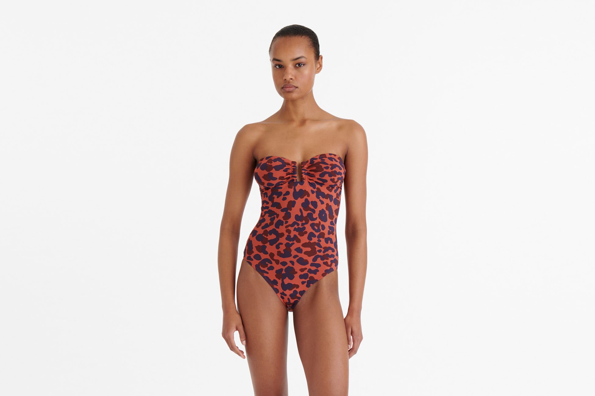 Posidonia Une-pièce bustier IMP COQUILLAG ETE INDIEN