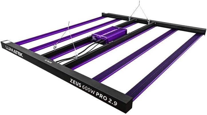 Weedness Lumatek LED ZEUS 600 Watt PRO 3.1 - LED Panel Pflanzenlampe Vollspektrum Growbox Grow Light Pflanzenlicht Zimmerpflanzen
