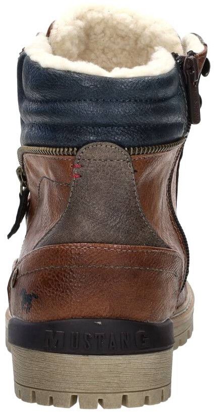Mustang Veterschoenen Hoog cognac