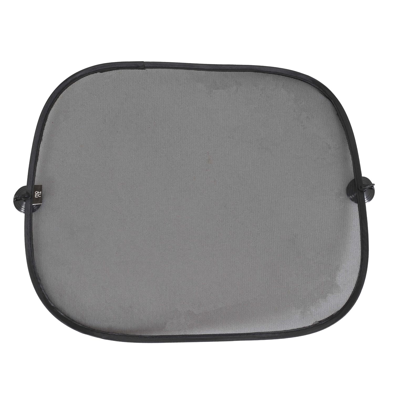 Moni Kinder Autofenster-Sonnenschutz 2-teilig 44 x 36 cm mit je 2 Saugknöpfen schwarz