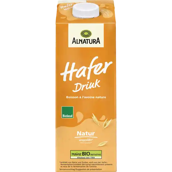 Bio Haferdrink Natur Bioland