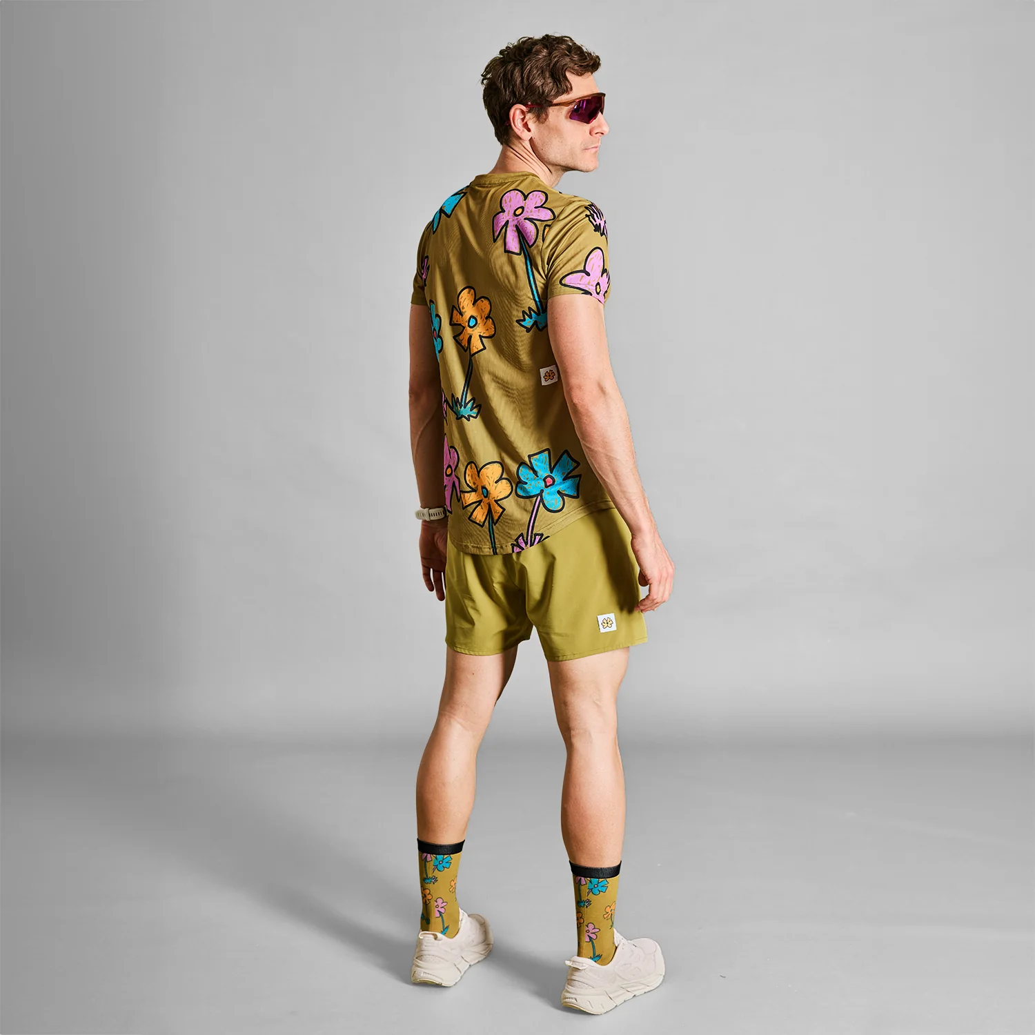 saysky flower combat t shirt 634 lmrss08 1017 yellow