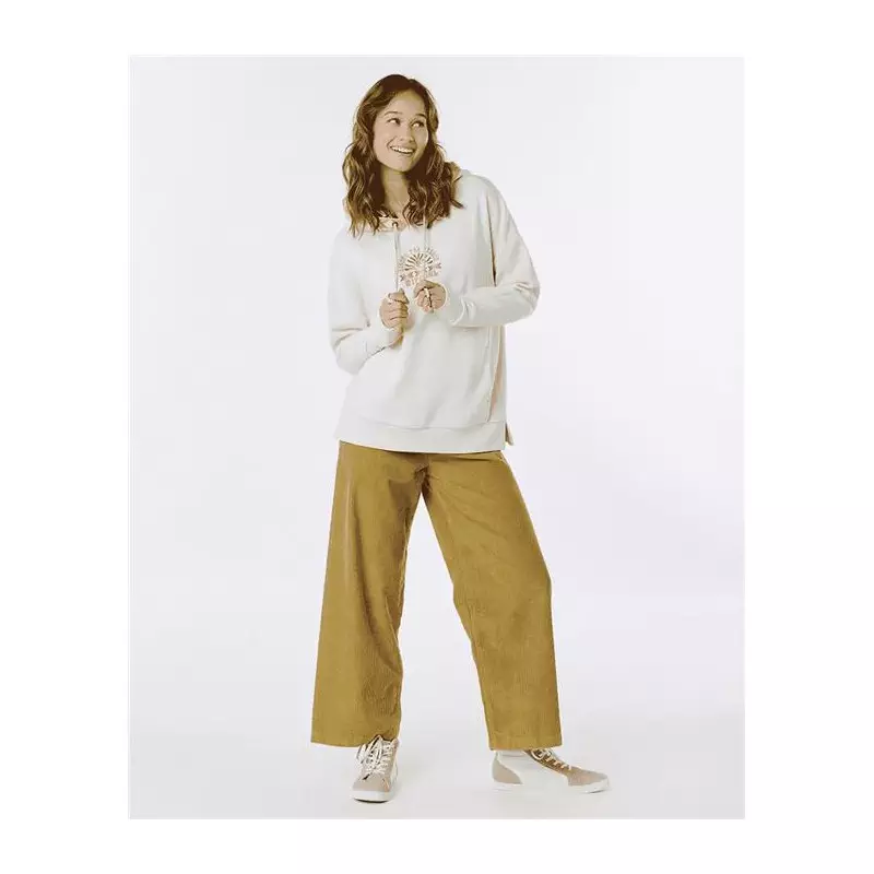 Sweat femme RIPCURL Mikros Fleece Beige