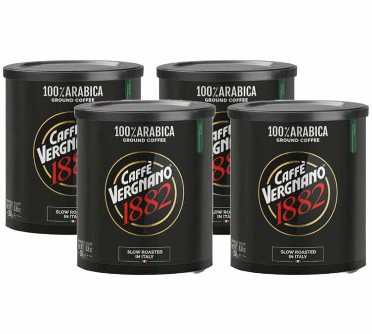 Café moulu Caffè Vergnano 100% Arabica - 1kg
