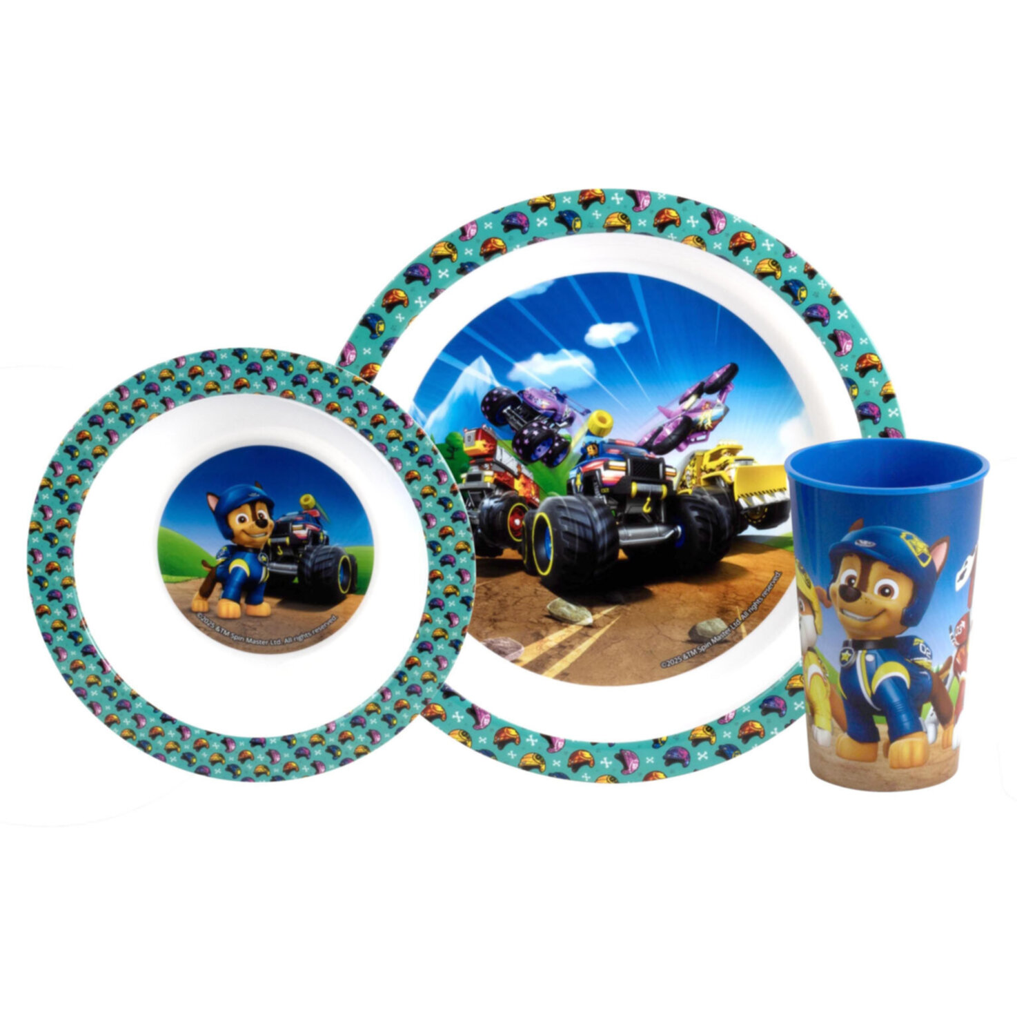 Paw Patrol Frühstücksset 3-teilig