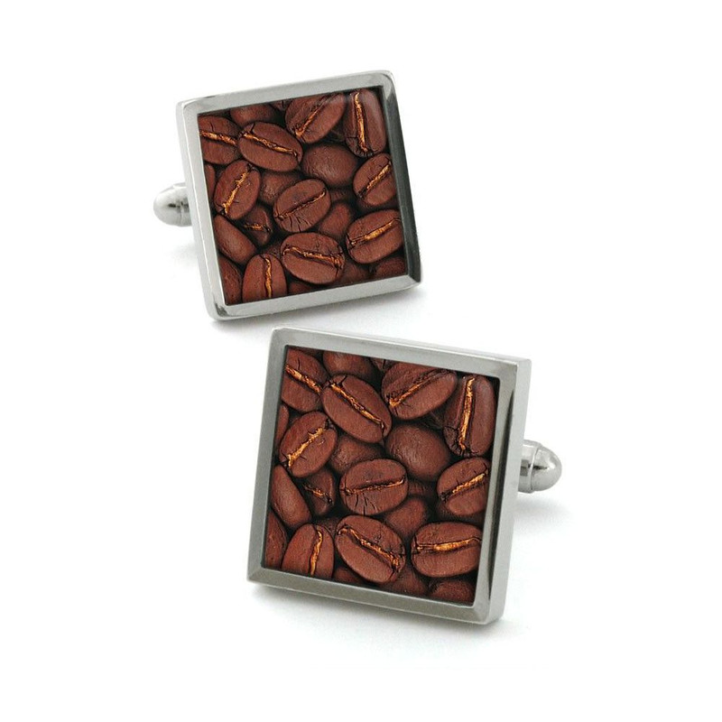 Boutons de manchette, coffee