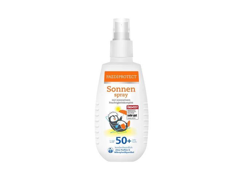 Paediprotect Sonnenspray LSF 50  150 ml Sonnenspray für unterwegs