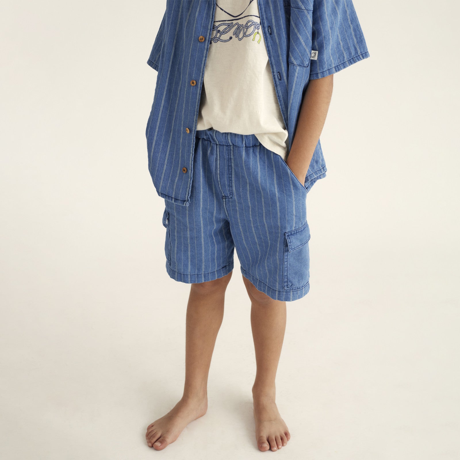 Shorts Leon Denim Blue