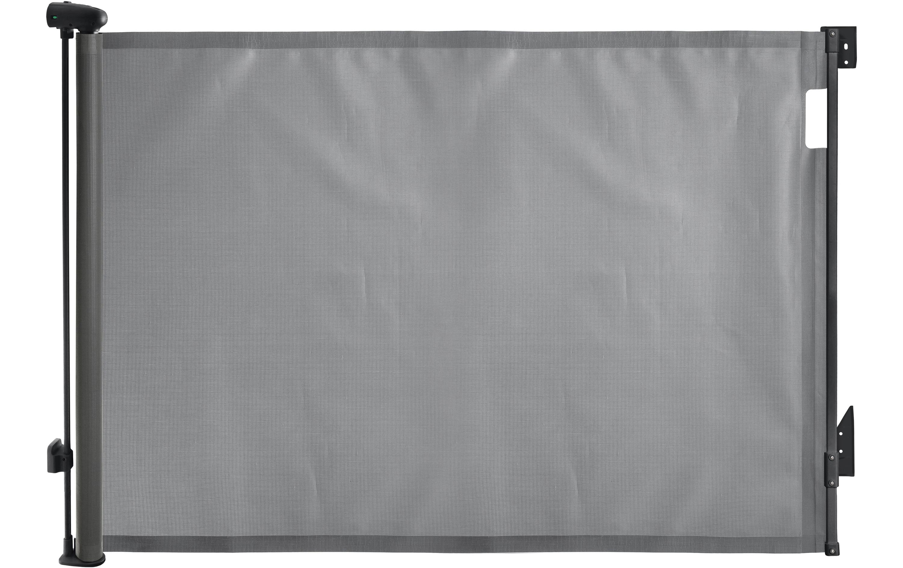 Türschutzgitter Glide n Hide 60 cm - 140 cm GrauEinziehbares Türschutzgitter zum Anschrauben