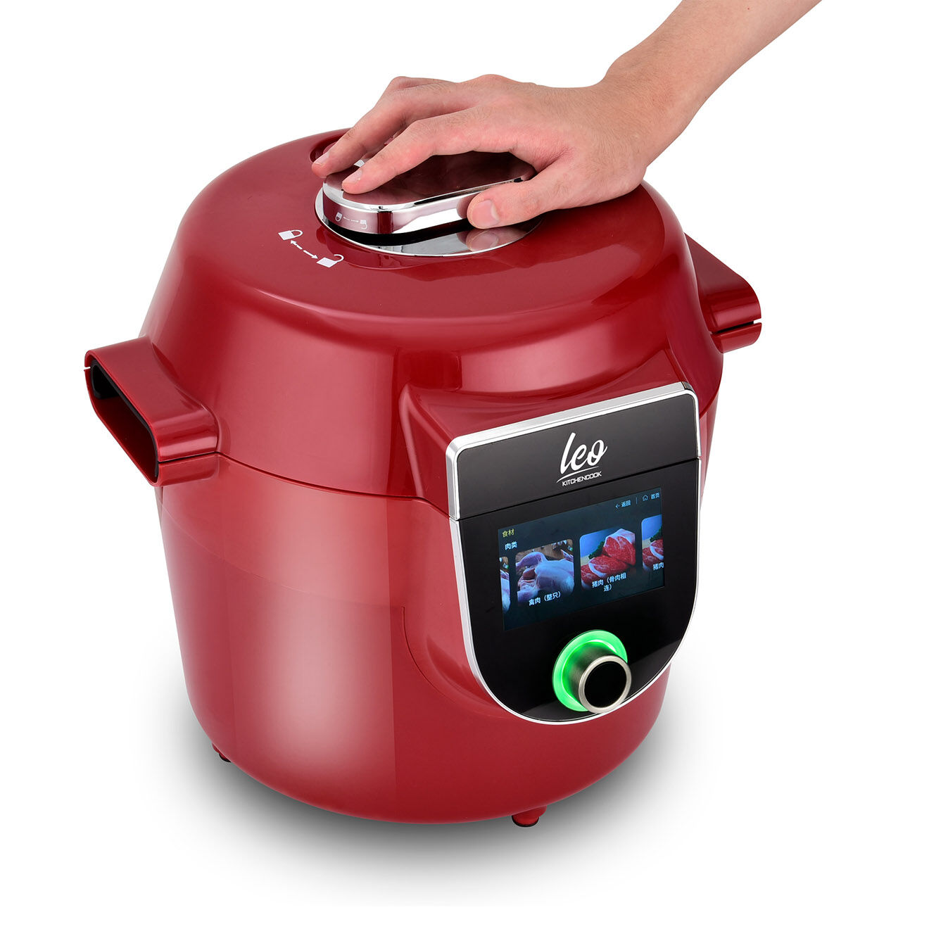 Kitchencook Autocuiseur intelligent avec connexion WIFI rouge - 5 L