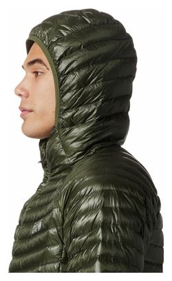 Doudoune Mountain Hardwear Ghost Whisperer 2 Hoody Vert