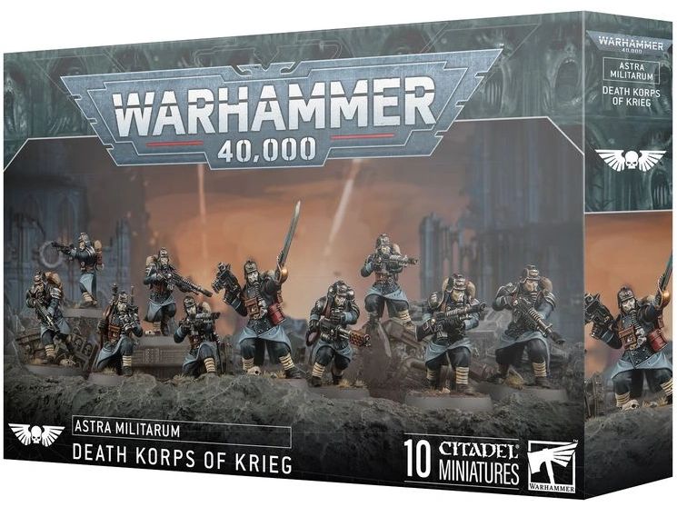 Games Workshop Figurenset Warhammer 40.000 Todeskorps Von K Warhammer 40.000, Astra Militarum: Todeskorps Von Krieg – Bausatz
