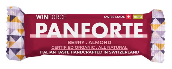 PANFORTE Energieriegel, bio-zertifiziert, vegan, glutenfrei  CITRUS ALMOND