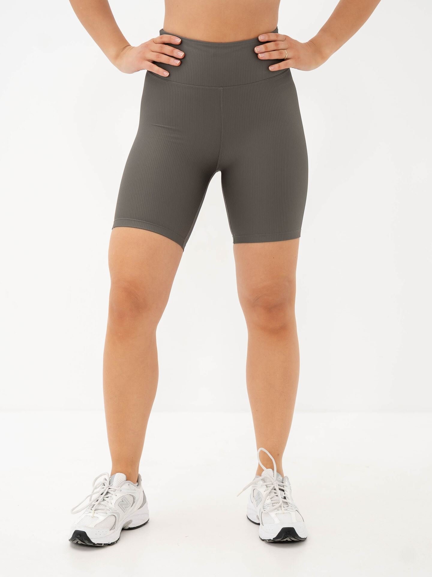 Ribbed R Bike High Waist Tights