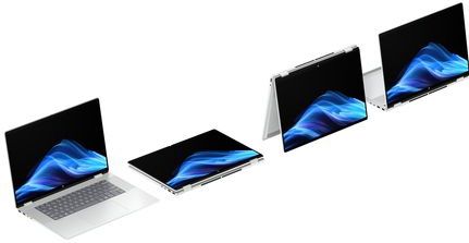 HP - OmniBook X Flip 16-as0973nd - Laptop - 1 Terabyte - Intel Core Ultra 7 - 16 GB Werkgeheugen