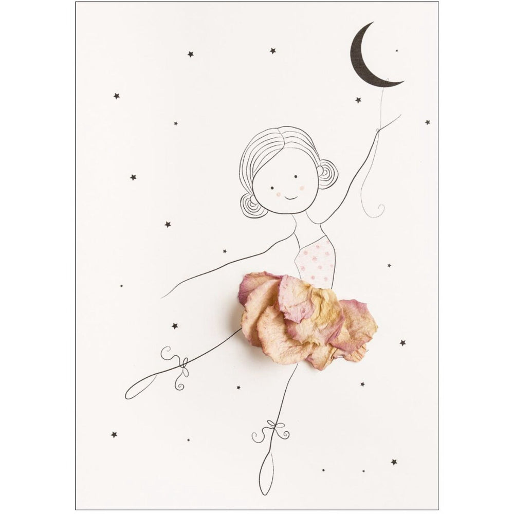 Køb Poster & Frame Mette Handberg - Ballerina Ella