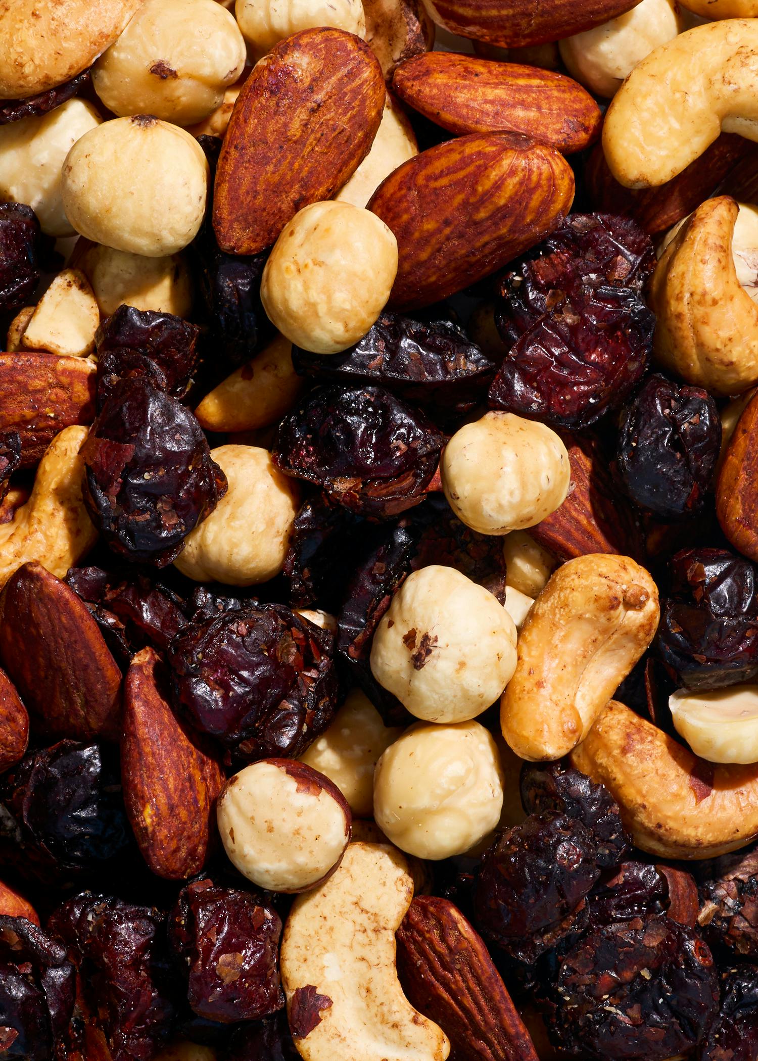 Geröstetes Bio Studentenfutter mit Cranberrys und Mandeln 160 g