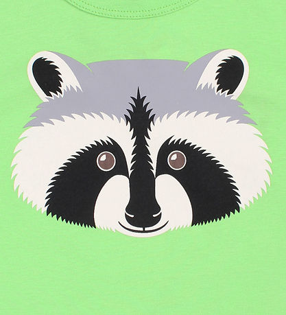 TIER-T-Shirt – DyrHide – Bright Green Vaskebjoern