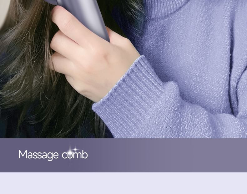Beautyronics - USB oplaadbare hoofd- en hoofdhuidmassageborstel
