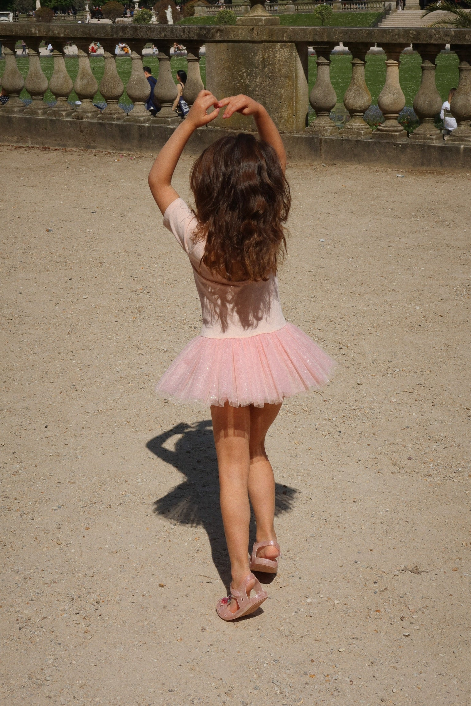 Ballerina kjole - pale dogwood - 12M