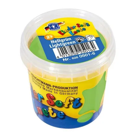 Feuchtmann Kinder Soft Knete hellgrün, 150 g