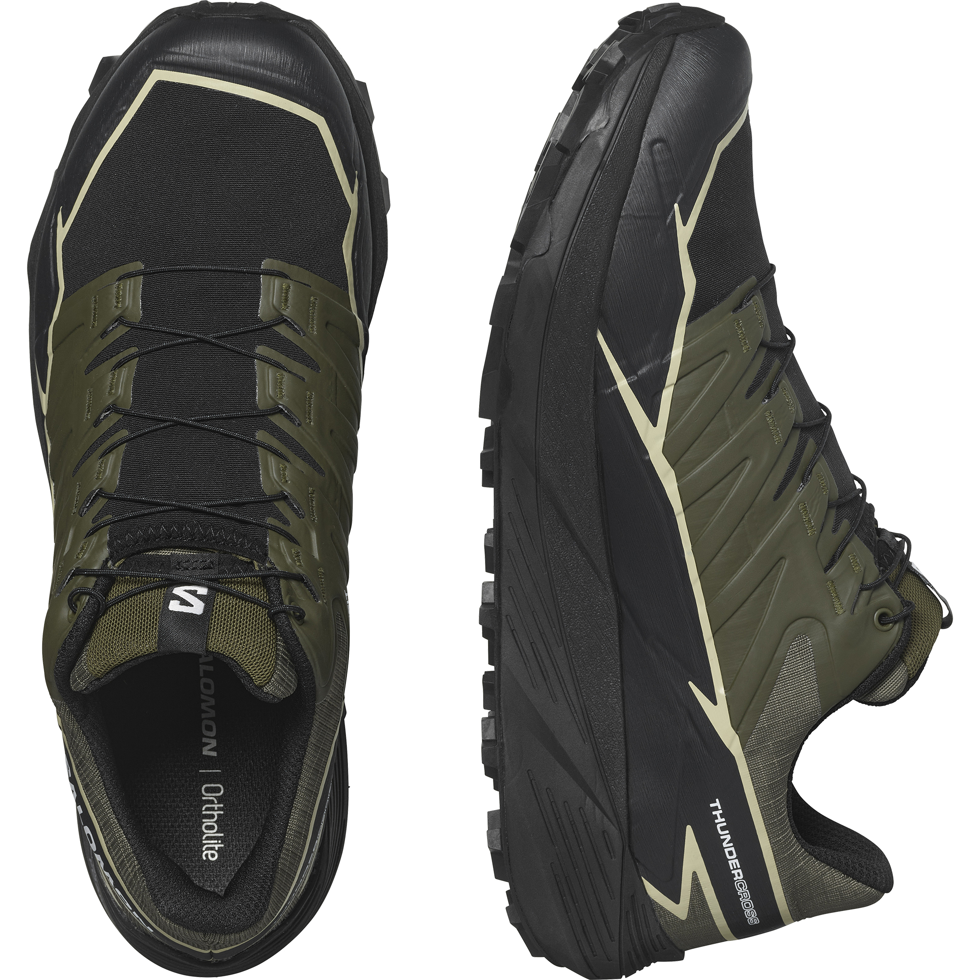 Thundercross GTX Herre Olive Night/Black/Alfalfa