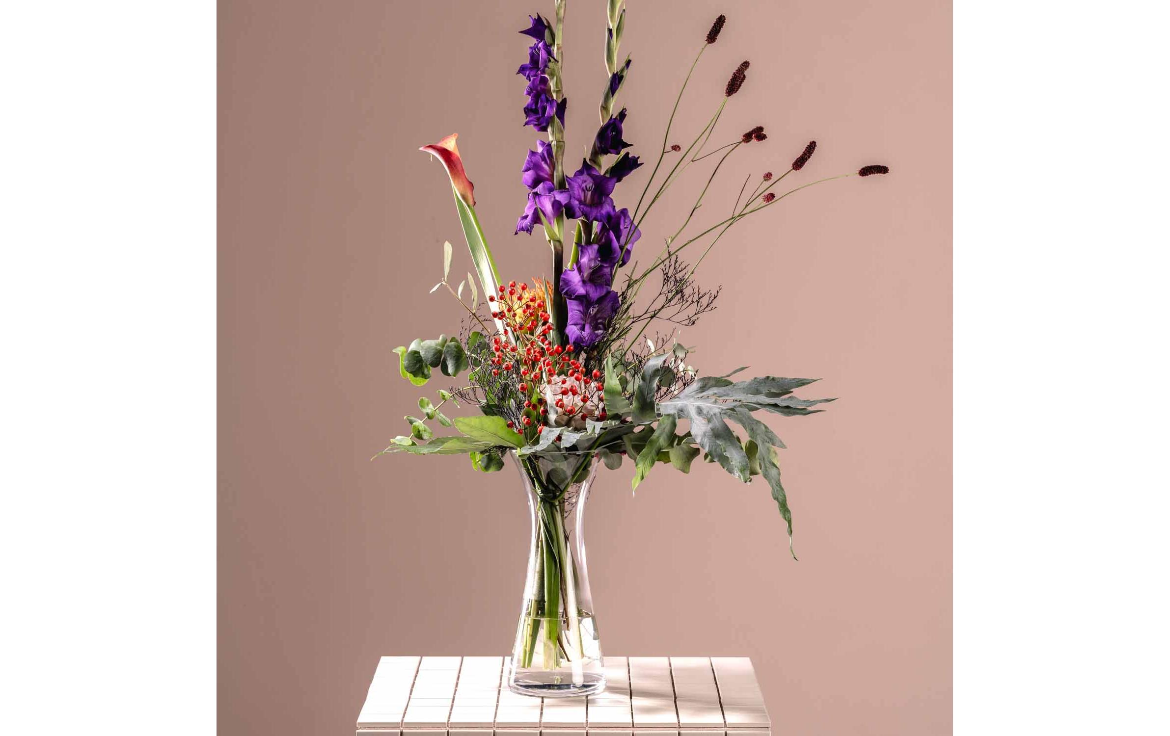 Vase Gia 29 cm, TransparentSolifleurvase