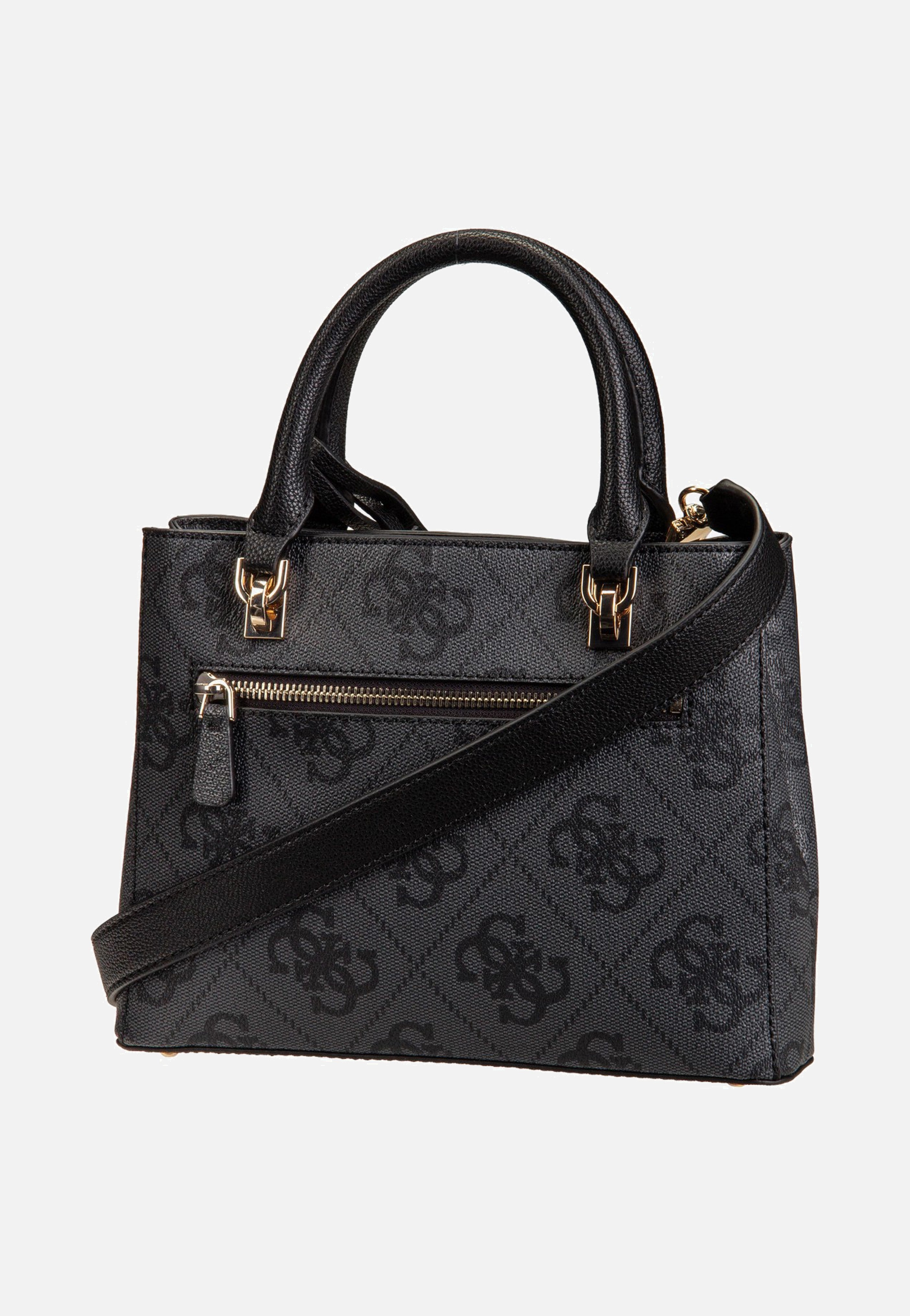 Noelle II Sml Multi Comp Coal Logo - Satchel