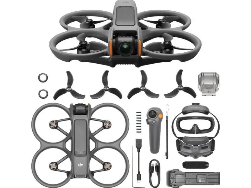 DJI Avata 2 Fly More Combo - FPV Drone - Wi-Fi