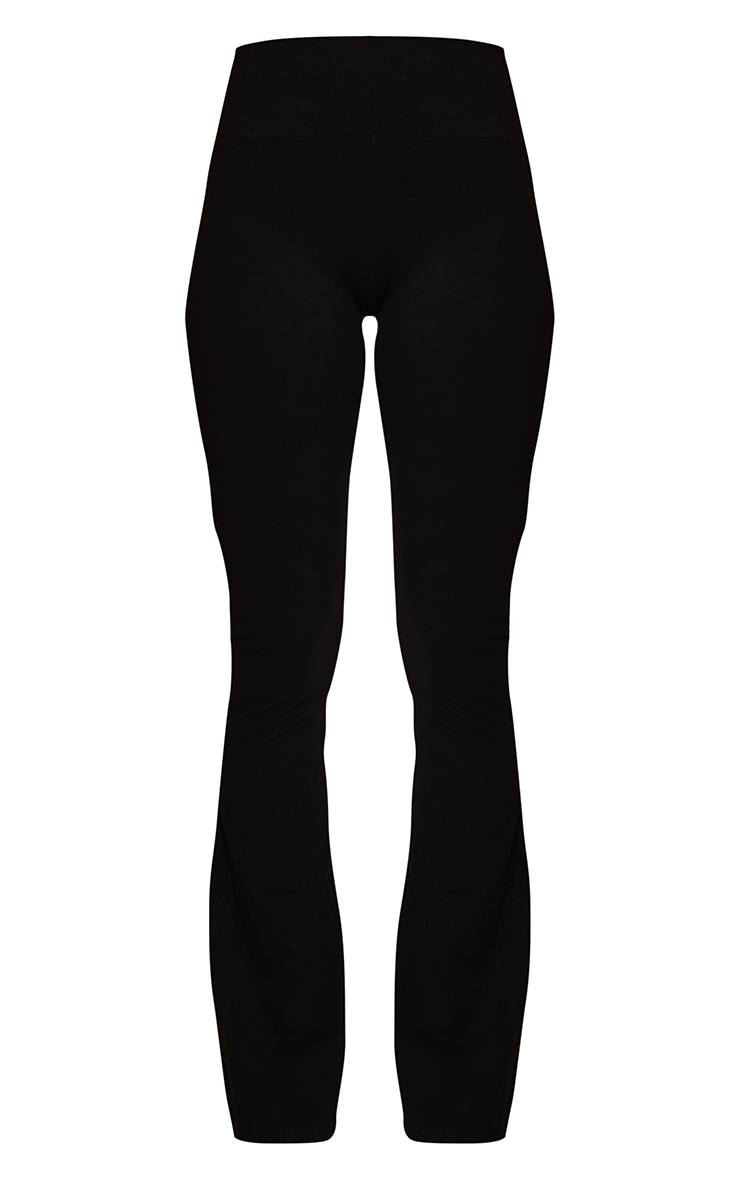 Noir Pantalon De Yoga Évasé Ultimate Sculpt