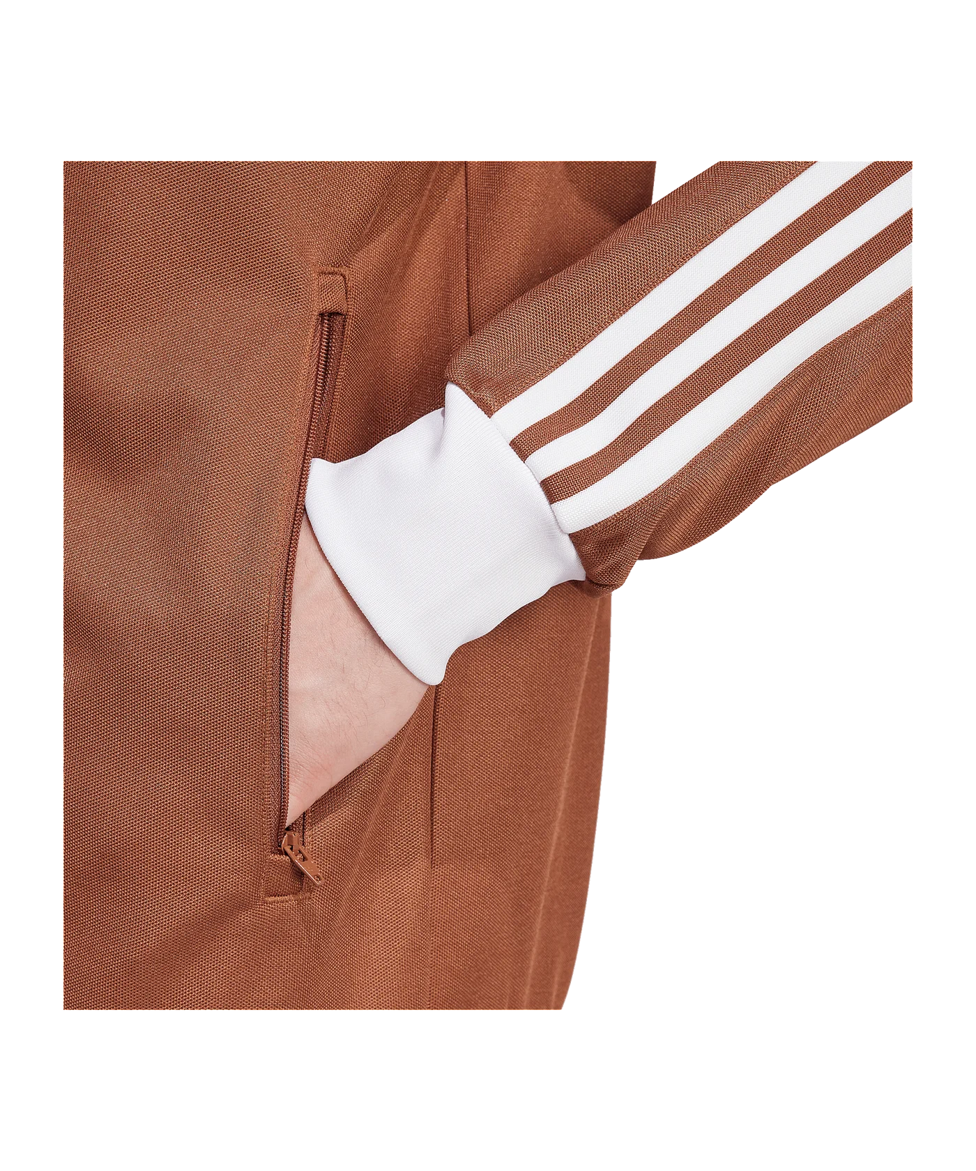 adidas Originals Beckenbauer Jacke Braun