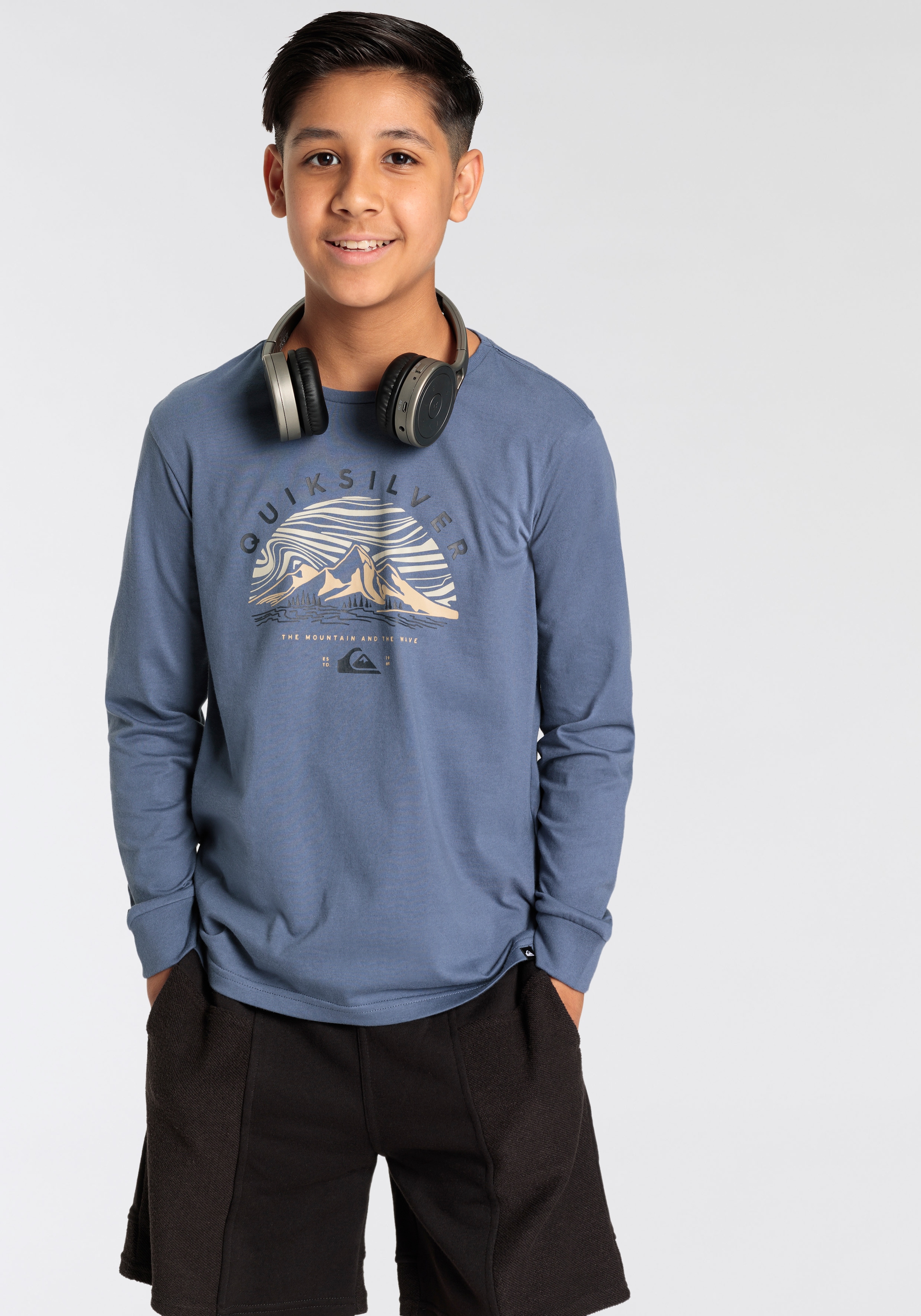 Quiksilver Langarmshirt »MTWAVE DUNESCAPE LS PACK YOUTH«, 2 Stk.