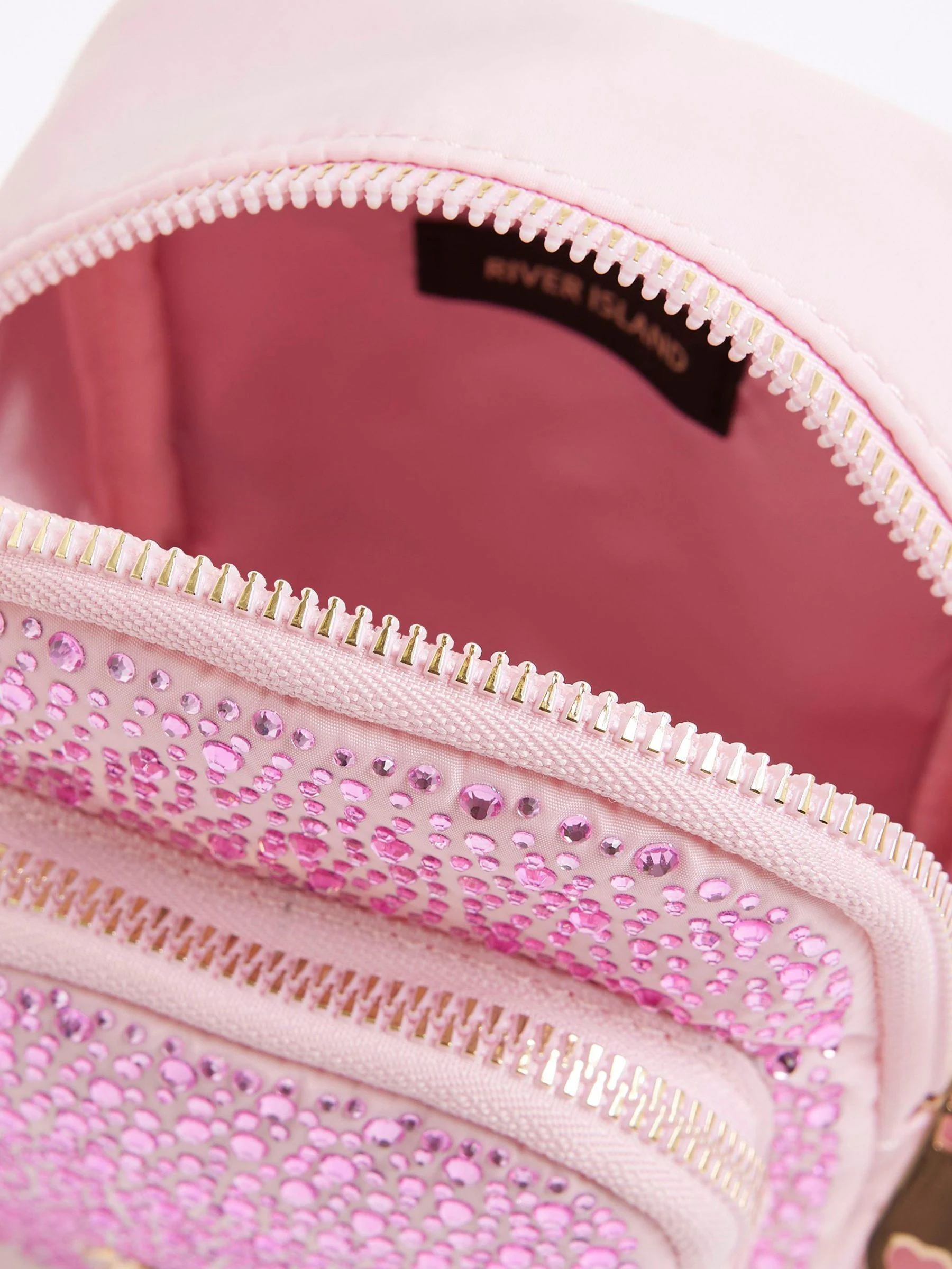 Roze - River Island Heatseal Festival Bag